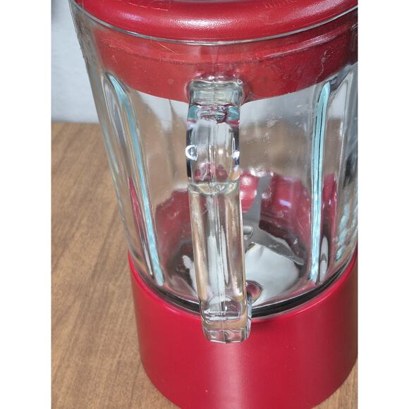 Genuine KitchenAid Blender KSB5 40oz/5 Cup Red Glass Replacement Pitcher - Picture 10 of 10